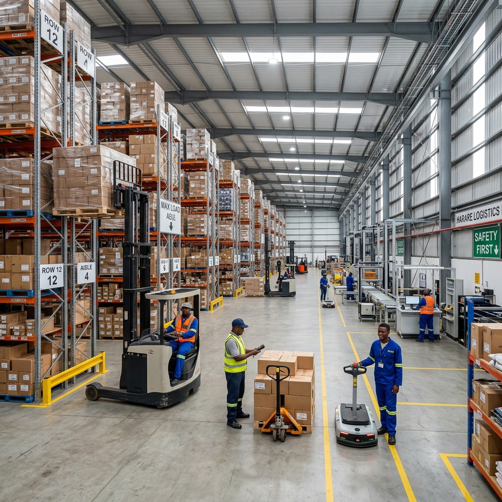 High-tech Logistics Warehouse
